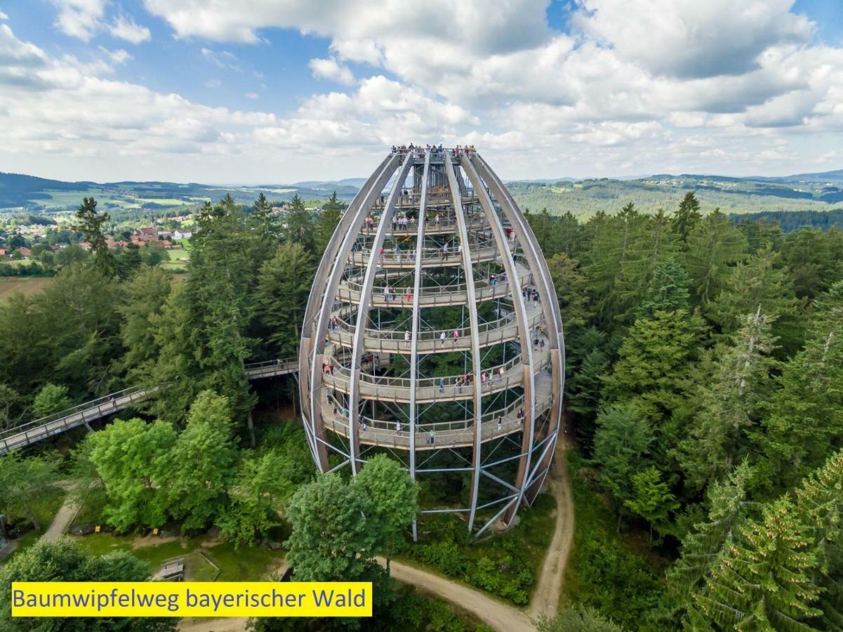 Ferienwohnung Fernblick Neukirchen vorm Wald Zewnętrze zdjęcie